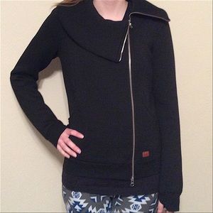 Peace Love World Jackets Coats Asymmetric Zip Front Scuba Knit Jacket Peace Love World Jackets Coats Asymmetric Zip Front Scuba Knit Jacket